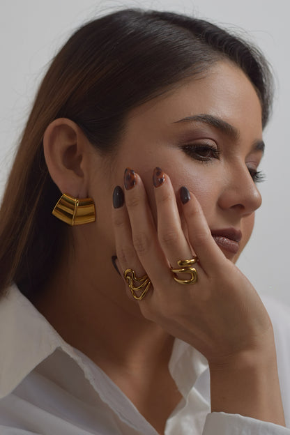 Aretes Mina