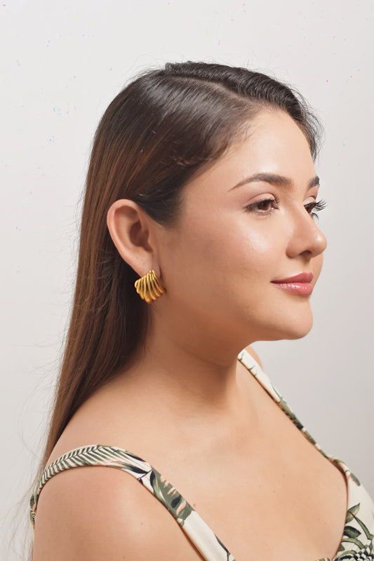 Aretes Onda de Mar
