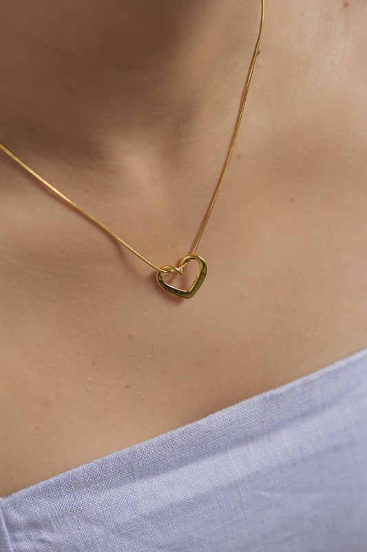 Collar Corazón Libre