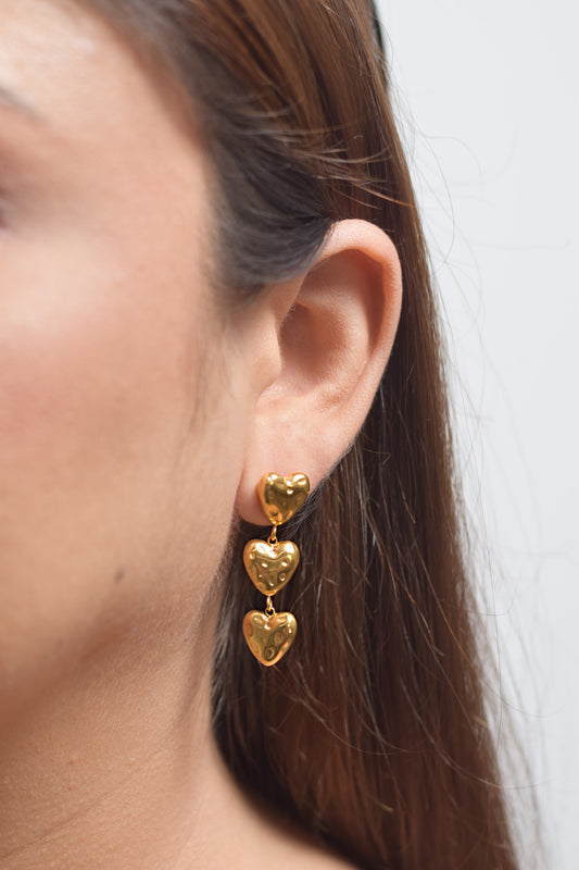 Aretes Trilogía del Corazón